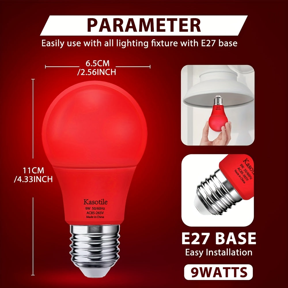 A19 LED Color Light Bulb - E26/E27 Holiday Party Lighting