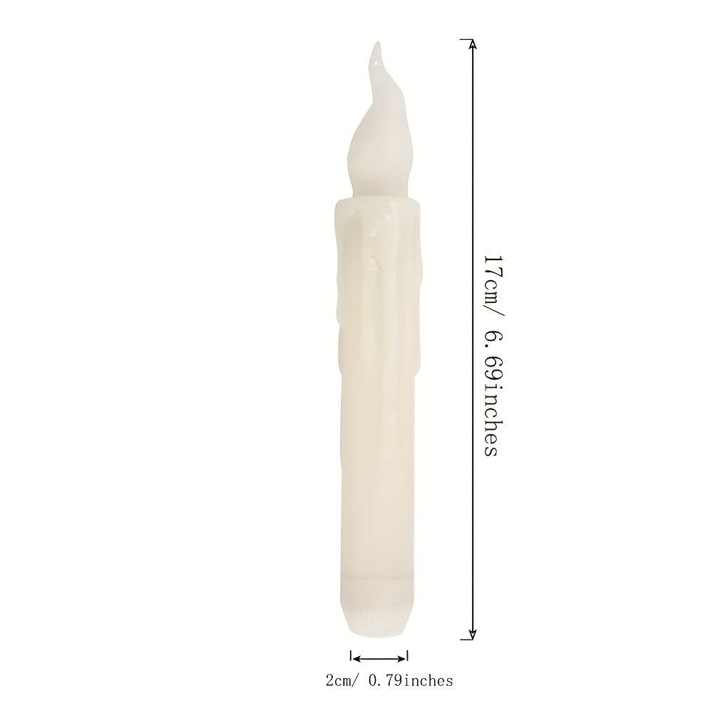Floating LED Candle Lights - Halloween Ambiance Décor Set