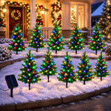 Ground spike detail on the mini tree solar light