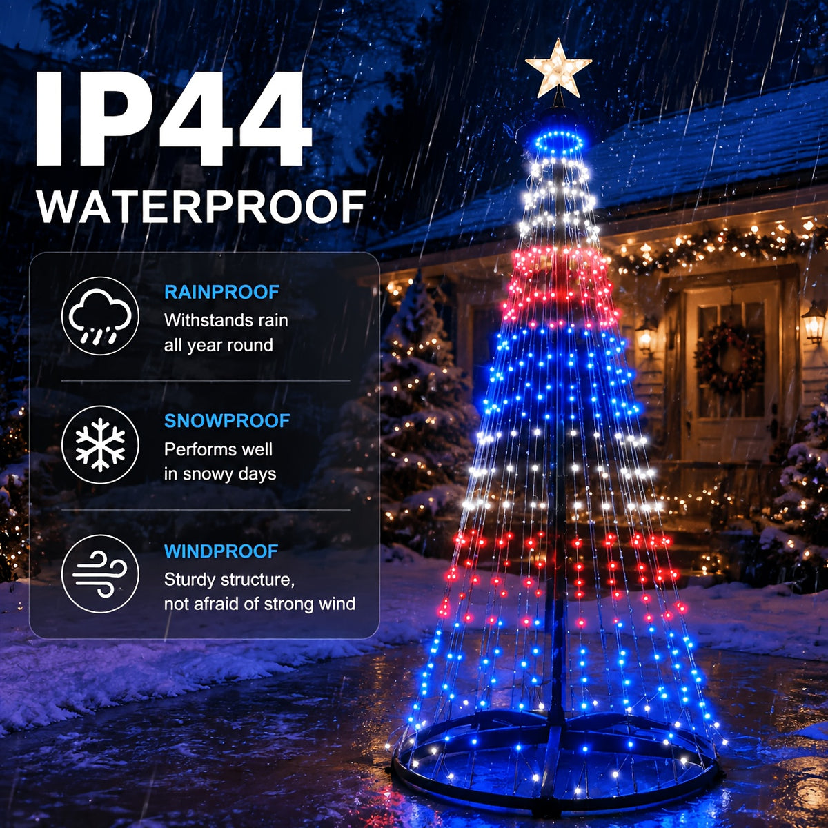 Smart Christmas tree with app and remote control