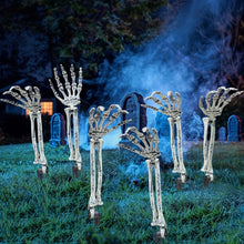 Halloween Hand Bone Yard Stakes - Outdoor Garden & Lawn Decoration