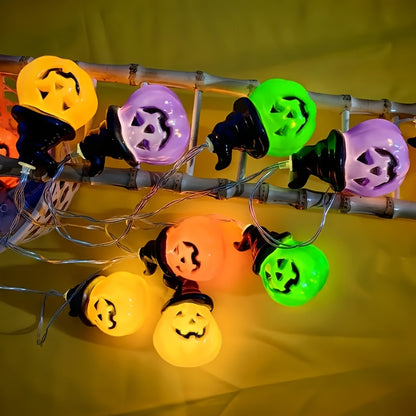 Battery pack and toggle switch for the pumpkin bead string lights