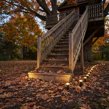 Solar Halloween Garden String Lights - Outdoor Spike Lights