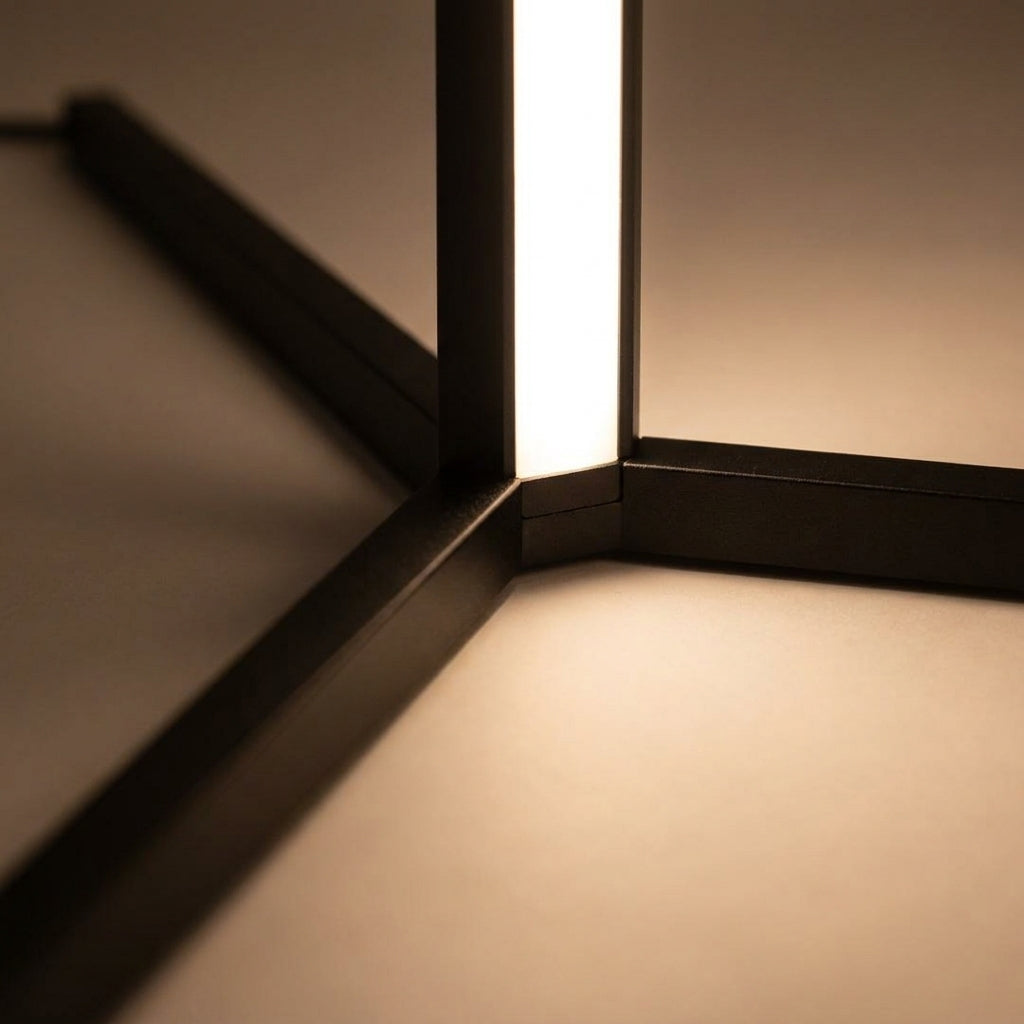 Corner Floor Lamp - base detail