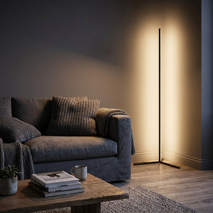 Corner Floor Lamp - living room lifestyle