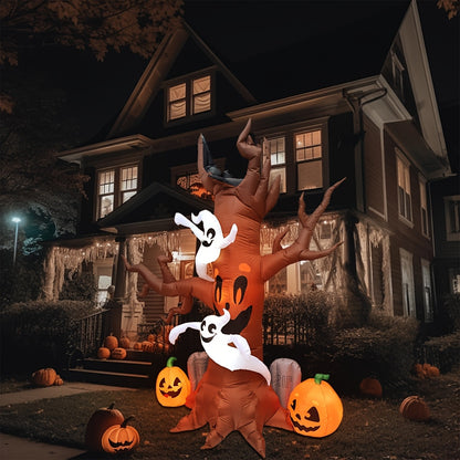 PVC inflatable Halloween tree decoration for indoor or outdoor use