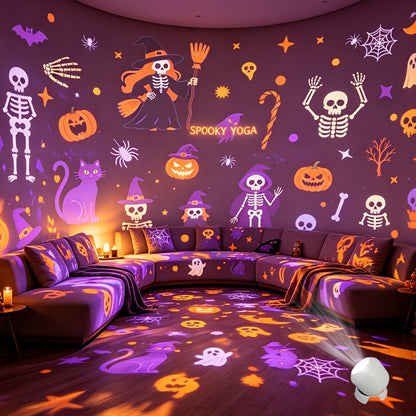 Halloween Tabletop Projection Lamp - Indoor Home Decoration Light