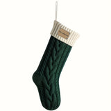 Knit stocking color options together