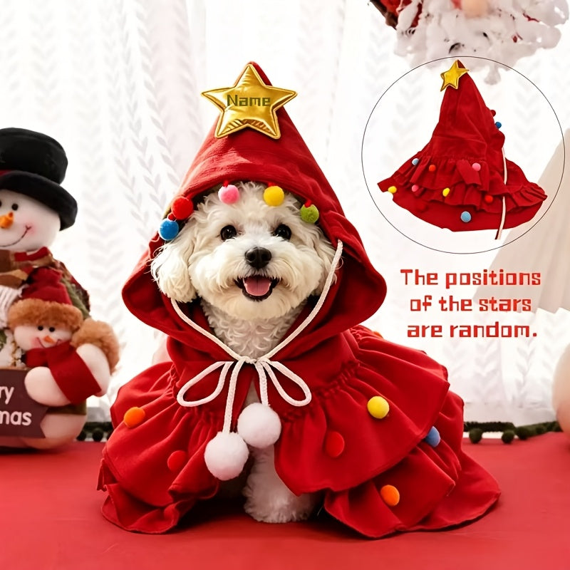Pet Christmas outfit size reference