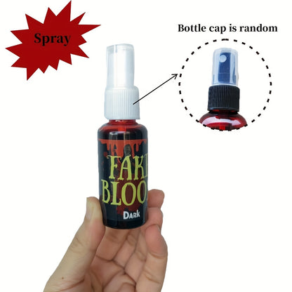 Halloween Fake Blood Spray, Simulated Blood Prank Prop, 1/3-Pack