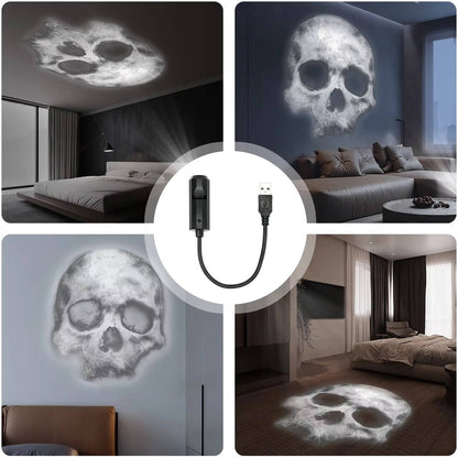 Three interchangeable pattern film strips for the projector