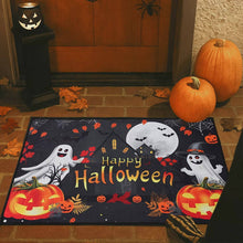 Halloween doormat with spooky seasonal design