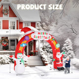 6 ft gingerbread man cup Christmas inflatable