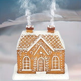 Yellow house shaped incense holder detail