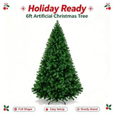 Metal stand at the base of the unlit artificial Christmas tree