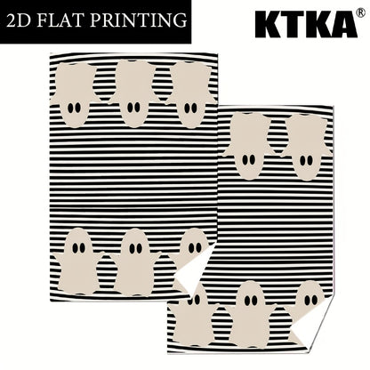 Ghost Print Kitchen Towels - Halloween Kitchen Décor Set