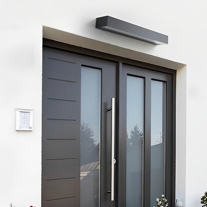 Merke Modern Porch Light with House Number Display, IP65 Waterproof
