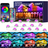 RGB eave lights with IP67 waterproof rating