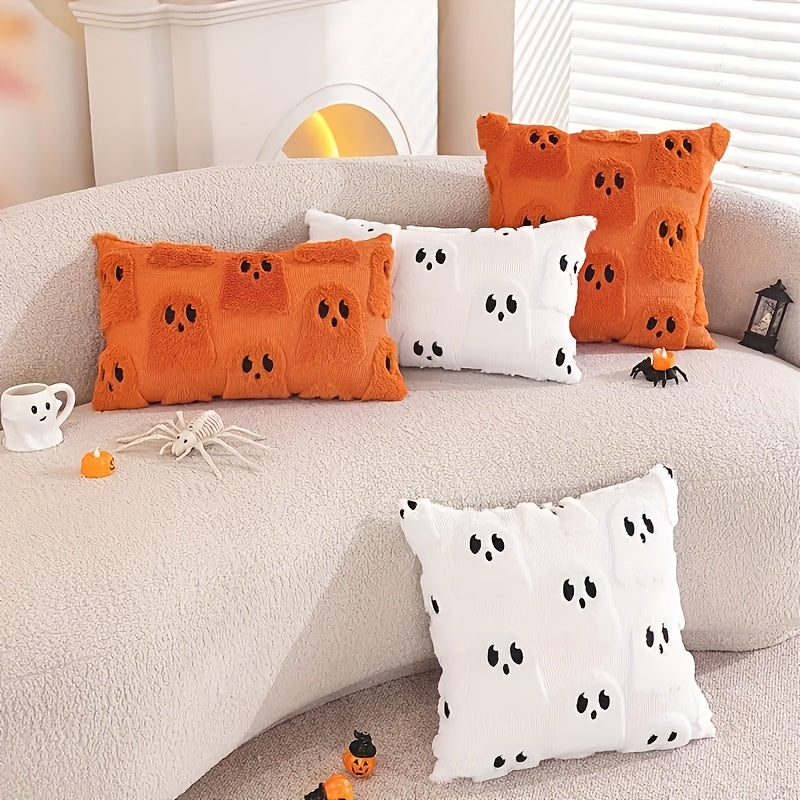 Ghost Pillow Covers Set - Halloween Throw Pillow Décor