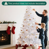 7 ft or 8 ft artificial Christmas tree for home or office decor