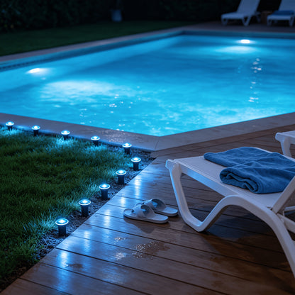 Solar Halloween Garden String Lights - Outdoor Spike Lights