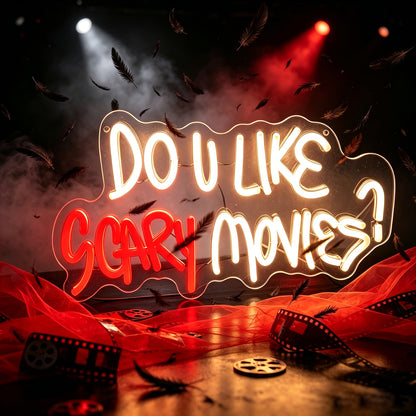 LED Neon Sign Wall Décor - Movie Quote Light Up Sign