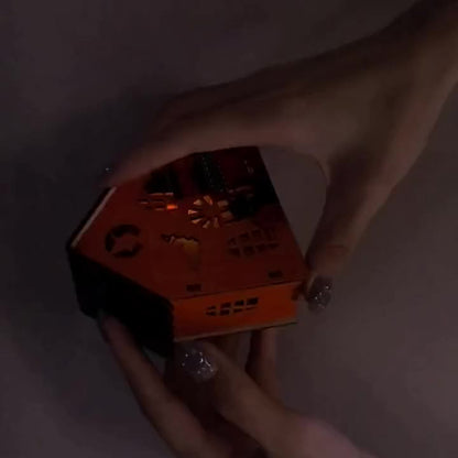 Prank scare machine for Halloween decor, battery powered