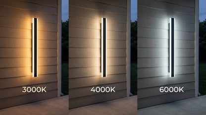 Fenja Smart 3 color temperature comparison, warm neutral cool white