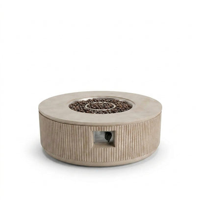 Round Propane Fire Pit Bowl - clean studio