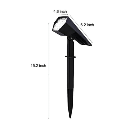 Suisei Solar Spike Spotlight, Adjustable Angle, Warm White & RGB