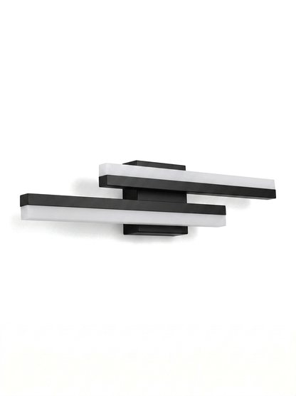 Orla Asymmetric LED Bathroom Vanity Light Bar, Dual-Tube, 3-Color Temperature
