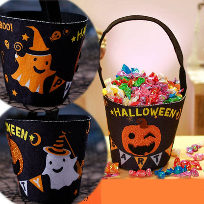 Halloween treat bag ghost design