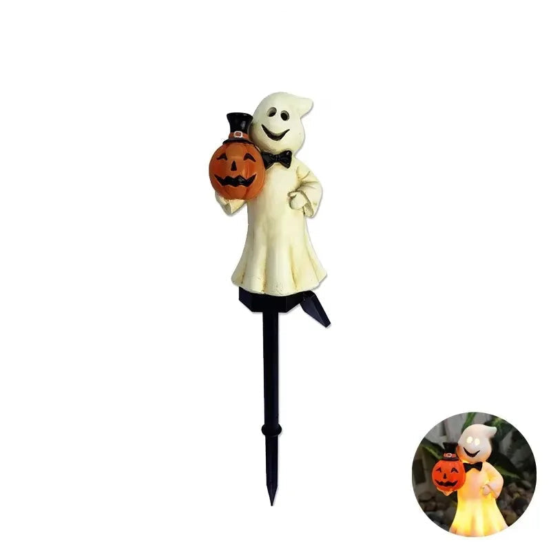 Halloween solar light ghost style variant