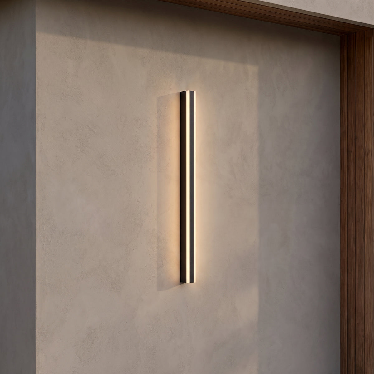 Haylen outdoor wall light, 39 inch length