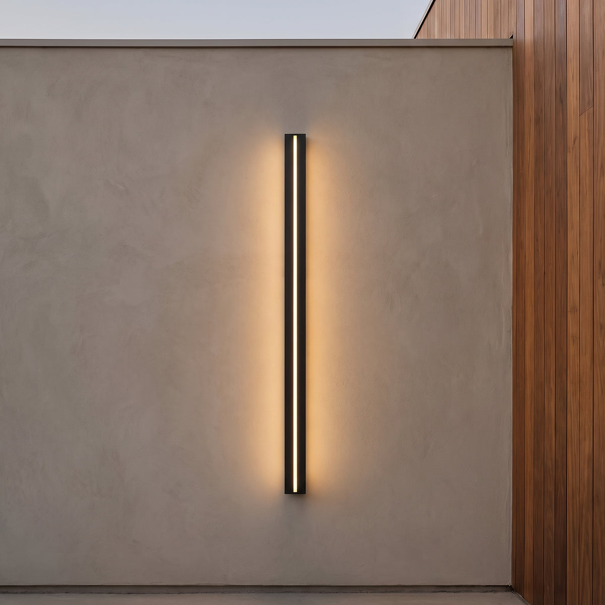Haylen outdoor wall light, 67 inch length