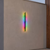 Haylen RGB outdoor wall light, 31 inch length