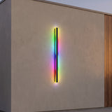 Haylen RGB outdoor wall light, 39 inch length
