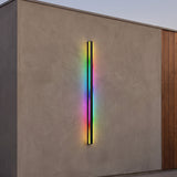 Haylen RGB outdoor wall light, 59 inch length
