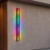Haylen RGB outdoor wall light, 67 inch length