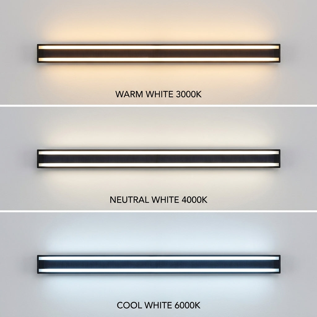 Haylen Solar 3 color temperature comparison warm neutral cool