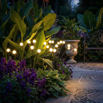 Yanagi Solar Garden Lights, Swaying Decorative LED, Outdoor Auto Dusk-to-Dawn