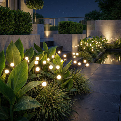 Yanagi Solar Garden Lights, Swaying Decorative LED, Outdoor Auto Dusk-to-Dawn