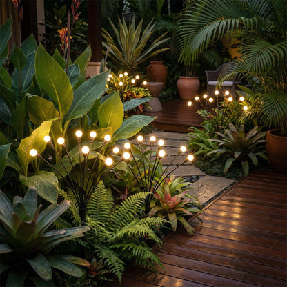 Yanagi Solar Garden Lights, Swaying Decorative LED, Outdoor Auto Dusk-to-Dawn