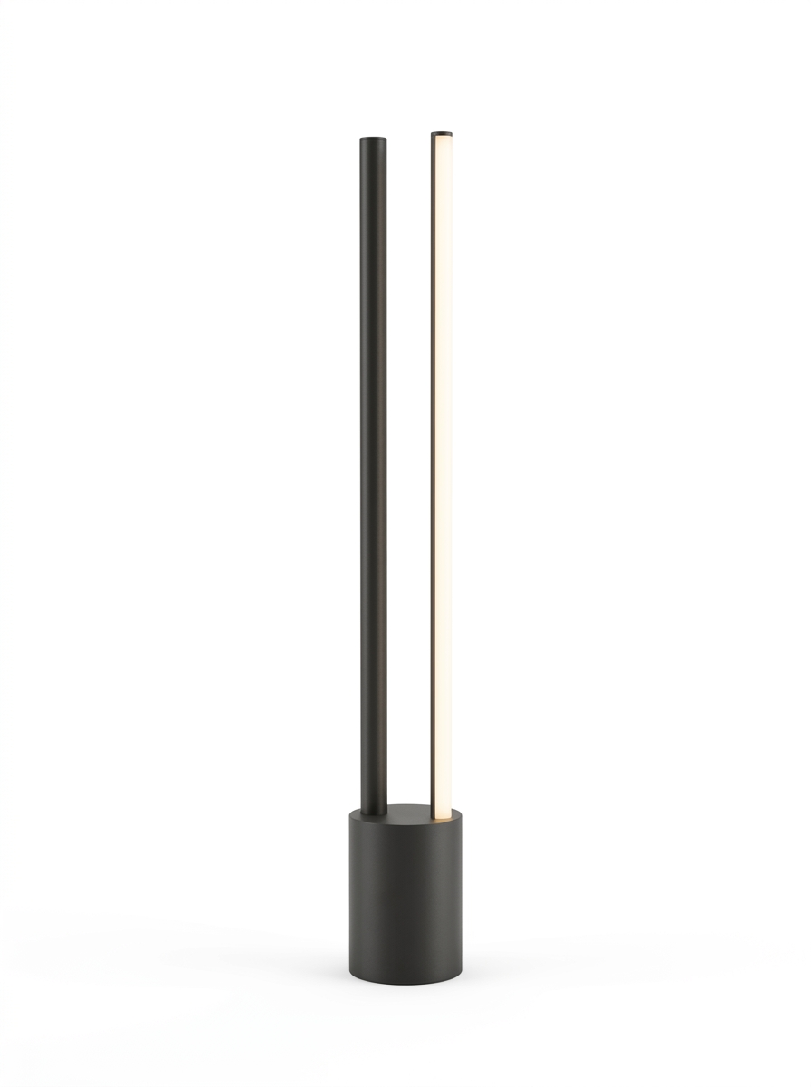 Halden Linear LED Pathway Light Bar, Matte Black, IP65 Weatherproof