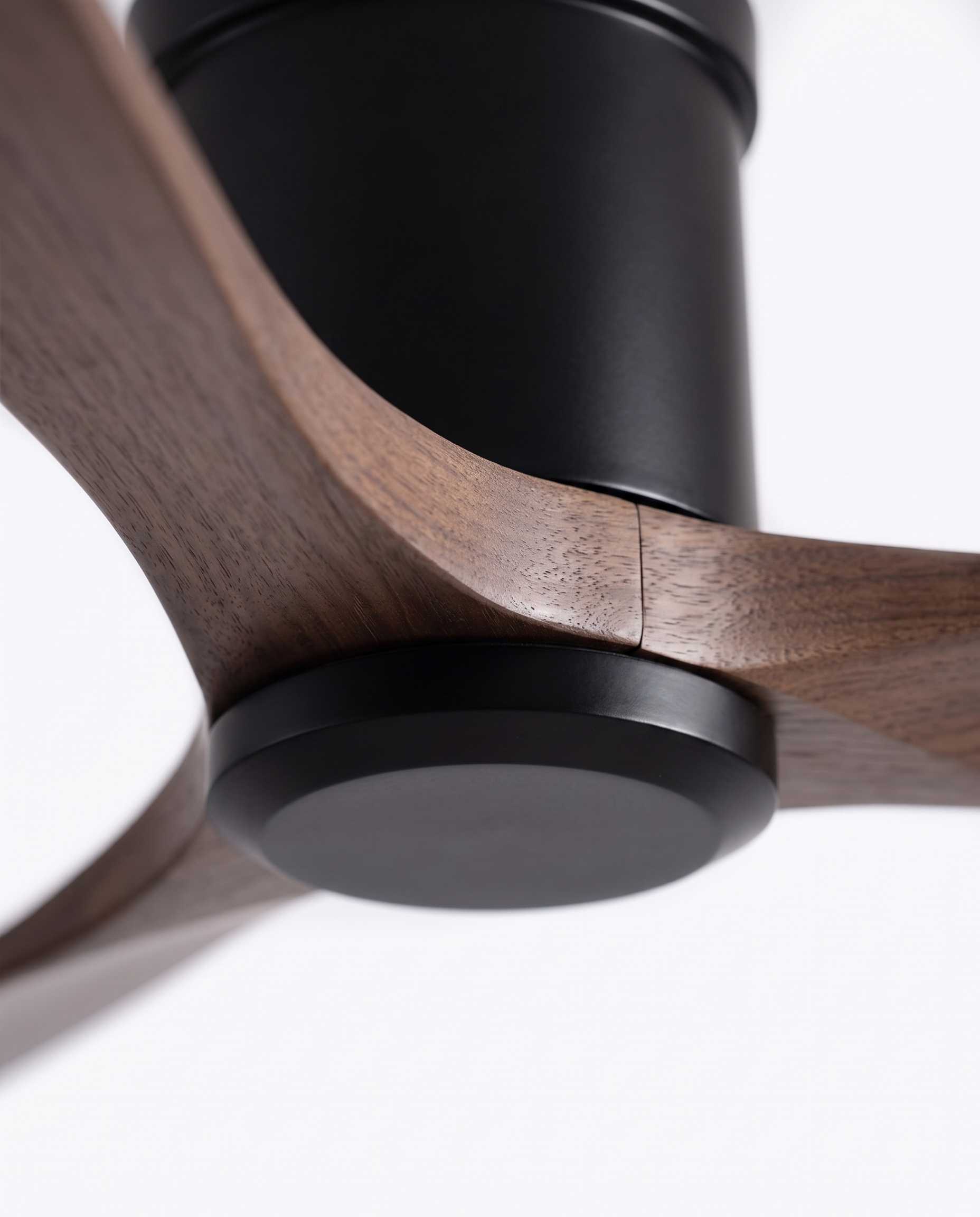 Auster Whisper-Quiet DC Ceiling Fan with Reversible Wood Blades, 6-Speed
