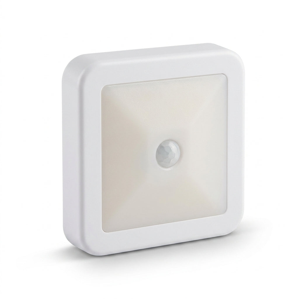 Hotaru Motion Sensor LED Night Light - Warm White, single unit on white background