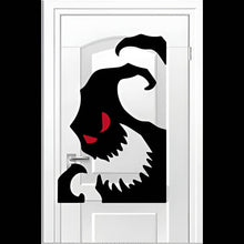 Red-eyed ghost fabric decoration measuring 19.25 by 25.98 inches