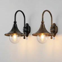 Kaze vintage horn wall light - clean studio
