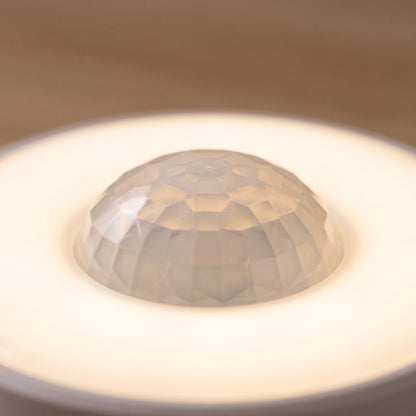 Close-up of Kumo built-in motion sensor lens