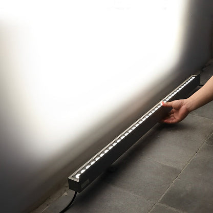 Noboru Linear LED Wall Washer, Upward Outdoor Aluminum, Architectural Wall Light